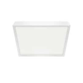 27016 Stropní LED svítidlo LENYS II. 12W, 4000K, IP20/IP44, 900lm, čtverec, Ø140, bílá