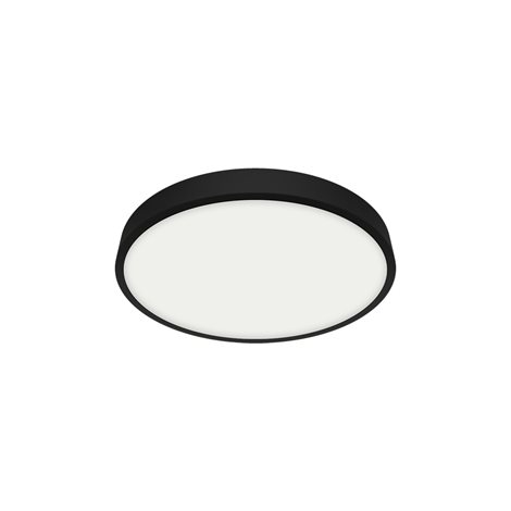 27019 Stropní LED svítidlo LENYS III. 6W, 4000K, IP20/IP44, 420lm, kulaté, Ø90, černá
