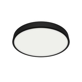 27020 Stropní LED svítidlo LENYS III. 12W, 4000K, IP20/IP44, 900lm, kulaté, Ø140, černá