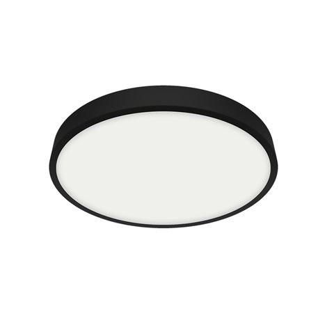 27020 Stropní LED svítidlo LENYS III. 12W, 4000K, IP20/IP44, 900lm, kulaté, Ø140, černá