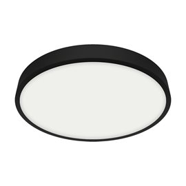 27021 Stropní LED svítidlo LENYS III. 18W, 4000K, IP20/IP44, 1400lm, kulaté, Ø190, černá