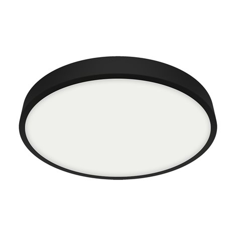 27021 Stropní LED svítidlo LENYS III. 18W, 4000K, IP20/IP44, 1400lm, kulaté, Ø190, černá