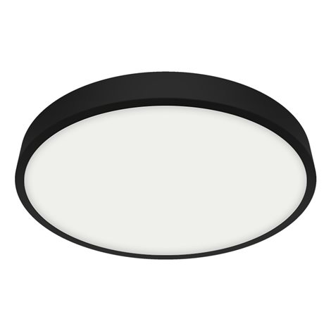 27022 Stropní LED svítidlo LENYS III. 24W, 4000K, IP20/IP44, 1900lm, kulaté, Ø270, černá