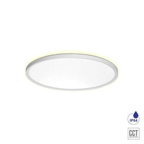 CORDIA stropní svítidlo LED 12W 1080lm 3000K-6000K 22,5cm, IP54 kulaté, bílé