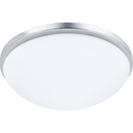 PERI stropní přisazené svítidlo 2x E27 60W bez zdroje 28cm IP20, chromové