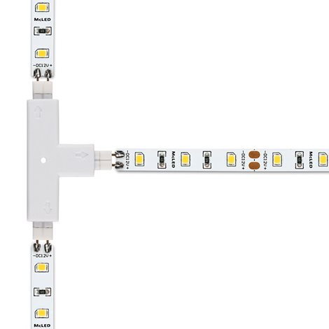 ML-111.023.21.1 Propojovací konektor tvar T pro jednobarevné LED pásky 8 mm 2