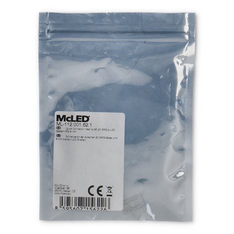ML-112.001.62.1 Quick Connector mezi vodičem 20 AWG a LED páskem šíře 8 mm 4