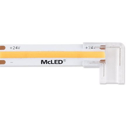 ML-112.006.78.7 Rohová spojka dvou jednobarevných LED pásků šíře 10 mm, 2 piny, max. 5,5 A 4