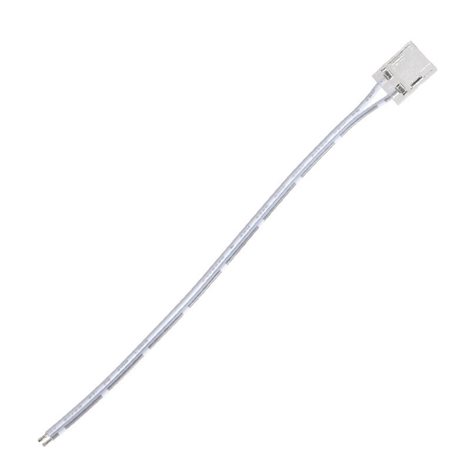 ML-112.007.78.7 Připojovací konektor jednobarevných LED pásků šíře 10 mm, 2 piny, délka 150 mm 1