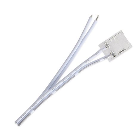 ML-112.007.78.7 Připojovací konektor jednobarevných LED pásků šíře 10 mm, 2 piny, délka 150 mm 5