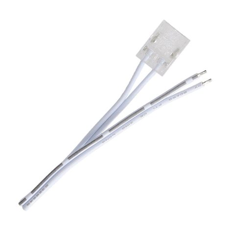 ML-112.007.78.7 Připojovací konektor jednobarevných LED pásků šíře 10 mm, 2 piny, délka 150 mm 4