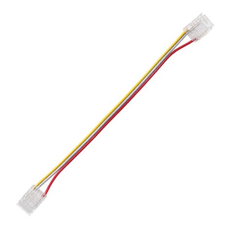 ML-112.010.78.4 Flexibilní spojka dvou CCT LED pásků šíře 10 mm, 3 piny, délka propoje 150 mm, kabe 1