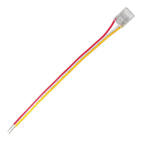 ML-112.011.78.4 Připojovací konektor CCT LED pásků šíře 10 mm, 3 piny, délka 150 mm 1
