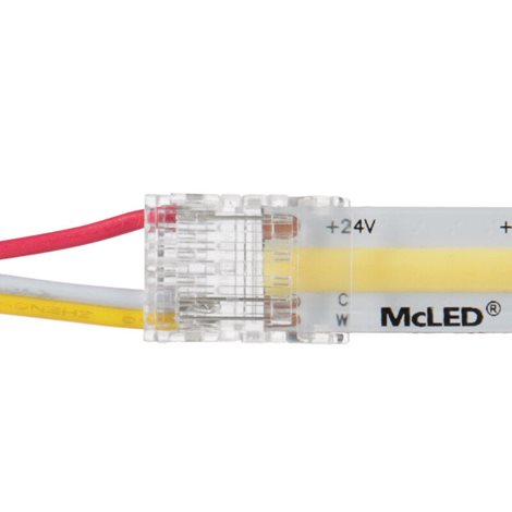 ML-112.011.78.4 Připojovací konektor CCT LED pásků šíře 10 mm, 3 piny, délka 150 mm 2