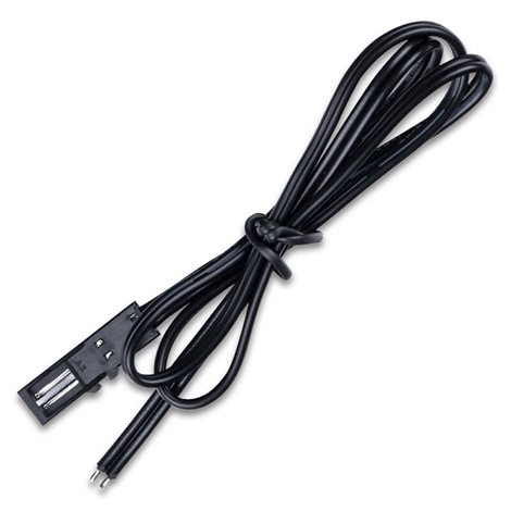 ML-112.027.02.0 Připojovací konektor MP (zásuvka), kabel AWG20, černý - délka 0,5m