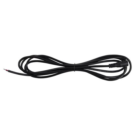 ML-112.050.37.0 Power konektor – zásuvka, volný konec (AWG 20/0,42 mm2), černý, max. 5 A, délka 2 m 2