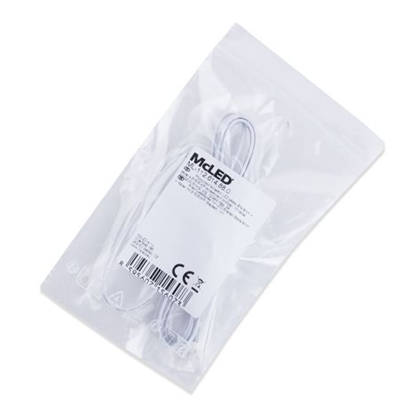 ML-112.614.88.0 Připojovací konektor LED pásku šíře 8mm + kabel s 91505-MP konektorem (vidlice), 1m 4