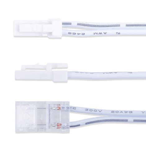 ML-112.618.88.0 Připojovací konektor LED pásku šíře 10mm + kabel s 91505-MP konektorem (vidlice), 2m 4
