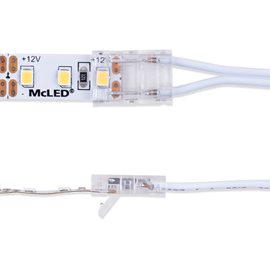 ML-112.618.88.0 Připojovací konektor LED pásku šíře 10mm + kabel s 91505-MP konektorem (vidlice), 2m