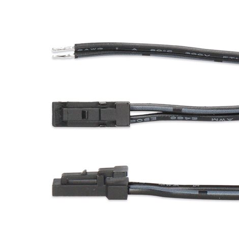ML-112.635.88.0 Připojovací kabel s 91505-MP konektorem (vidlice), 1,5m kabel AWG22/0,33mm2, černý 1