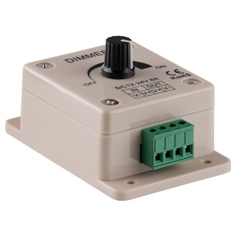 ML-113.008.02.0 Otočný stmívač pro LED, max. 8A, IP20 1