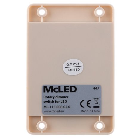 ML-113.008.02.0 Otočný stmívač pro LED, max. 8A, IP20 3