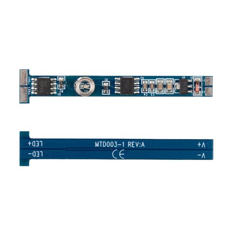 ML-113.017.02.0 Dotykový stmívač LED pásku do hliníkových profilů, 6mm, s pružinou 4