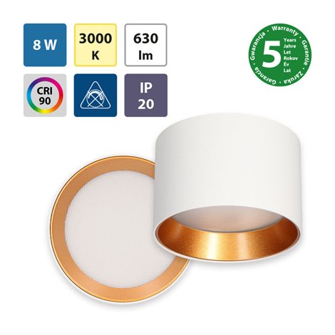 ML-126.040.90.7 LED pásek SMD2216 UWW, 238LED/m, 7,2W/m, DC 24V, 500lm/m, CRI90, IP20, 4mm, 10m 4
