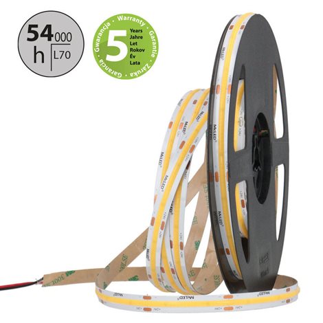 ML-126.051.83.0 LED pásek COB NW, 480LED/m, 5W/m, DC 24V, 567lm/m, CRI90, IP20, 10mm, 5m 3