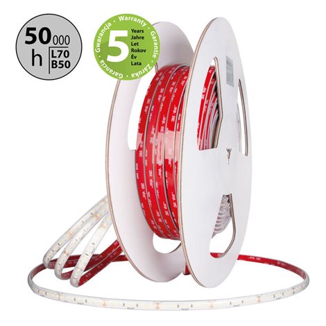 ML-126.073.90.2 LED pásek SMD2835 NW, 128LED/m, 11,5W/m, DC 24V, 2017lm/m, CRI90, IP67, 12mm, 50m 3