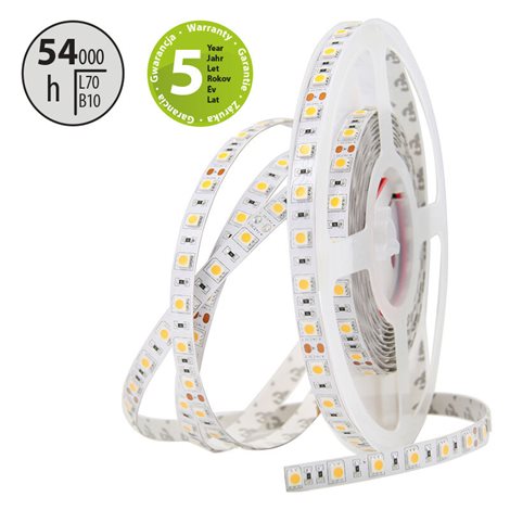 ML-126.598.60.0 LED pásek SMD5050 G, 60LED/m, 14,4W/m, DC 24V, 720lm/m, IP20, 10mm, 5m 2