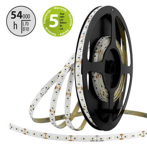 ML-126.733.60.1 LED pásek SMD2216 WW, 180LED/m, 12W/m, 975lm/m, IP20, DC 24V, 8mm, 30m 7