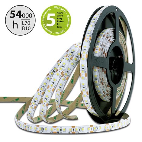 ML-126.823.60.2 LED pásek SMD2835 NW, 120LED/m, 7W/m, DC 24V, 700lm/m, CRI90, IP20, 10mm, 50m 6