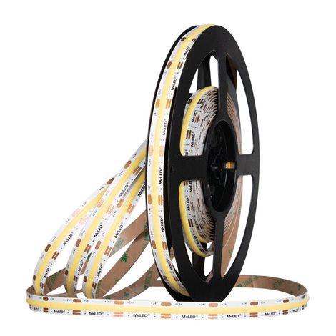 ML-127.633.83.0 LED pásek COB dual white EWW-CW, 576LED/m, 15W/m, 1512lm/m, CRI90, IP20, DC 24V, 5m 7