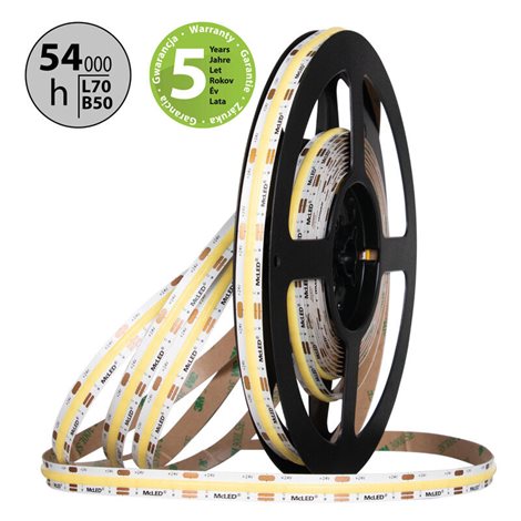 ML-127.633.83.0 LED pásek COB dual white EWW-CW, 576LED/m, 15W/m, 1512lm/m, CRI90, IP20, DC 24V, 5m 4