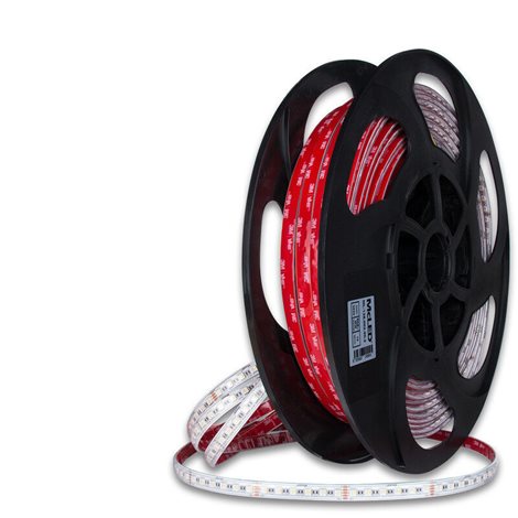 ML-128.002.90.2 LED pásek SMD5050 RGB + WW, 84LED/m, 15W/m, DC24V, 790lm/m, IP67, 14mm, 50m 5