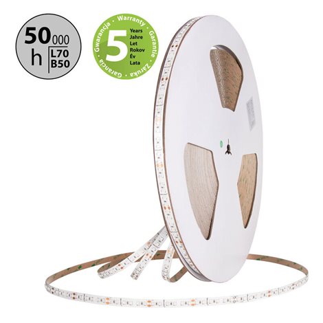 ML-128.010.90.0 LED pásek SMD3535+2216 RGB + CCT, 288LED/m, 18W/m, DC24V, 1358lm/m, IP20, 12mm, 5m 7