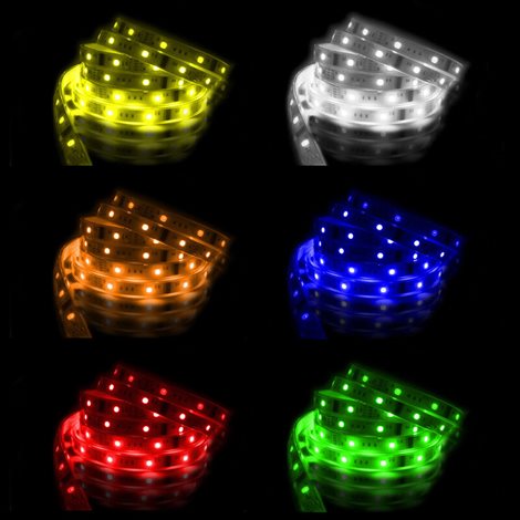 ML-128.633.60.2 LED pásek SMD5050 RGB+WW, 72LED/m, 17,2W/m, 1058lm/m, IP20, DC 24V, 12mm, 50m 5