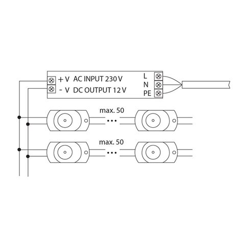 ML-211.003.51.0 LED modul 1x SMD2835, 0,4 W, 12 V, 40 lm, 6550 K, vyzařovací úhel 170°, IP65 3