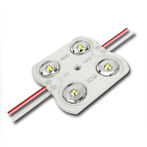 ML-211.006.51.0 LED modul 4x SMD2835, 1,6 W, 12 V, 133 mA, 6550 K, vyzařovací úhel 170°, IP65 2
