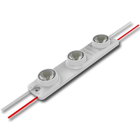 ML-211.013.51.0 LED modul 3x SMD3535, 6W, 12V, 500mA, vyzařovací úhel 10°x40°, IP65 3