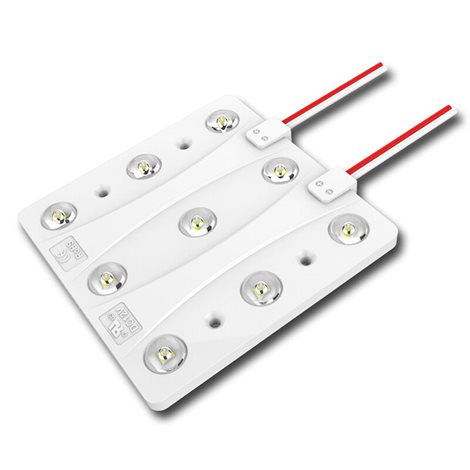 ML-211.016.51.0 LED module 9x SMD3030, 7 W, 12 V, 580 mA, 6550 K, vyzařovací úhel 170°, IP65 3