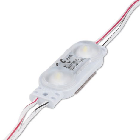ML-211.020.51.0 LED modul 2x SMD 2835, 0,72 W, DC 12 V, 60 mA, 110 lm, 6500 K, 170°, IP66 3