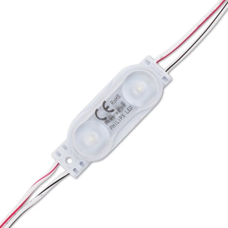 ML-211.020.51.0 LED modul 2x SMD 2835, 0,72 W, DC 12 V, 60 mA, 110 lm, 6500 K, 170°, IP66 4