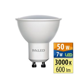 ML-312.163.12.0 LED žárovka GU10, 7W, 3000K, CRI80, vyz. úhel 100°, ? use 360° 600lm