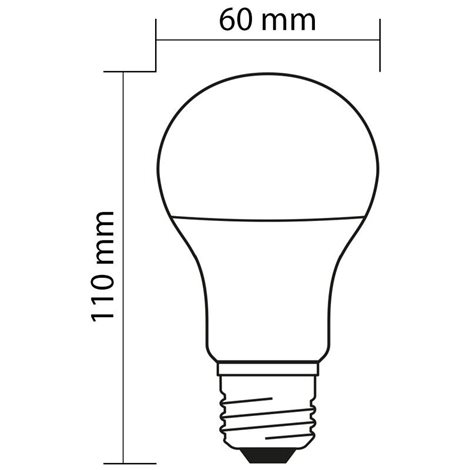 ML-321.094.87.0 LED žárovka 8W, E27, 2700K, CRI80, vyz. úhel 200°, ? use 360° 806lm 5