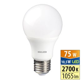 ML-321.098.87.0 LED žárovka 10,5W, E27, 2700K, CRI80, vyz. úhel 200°, ? use 360° 1055lm