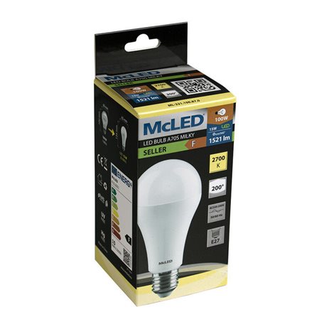 ML-321.100.87.0 LED žárovka 15W, E27, 2700K, CRI80, vyz. úhel 200°, ? use 360° 1521lm 5