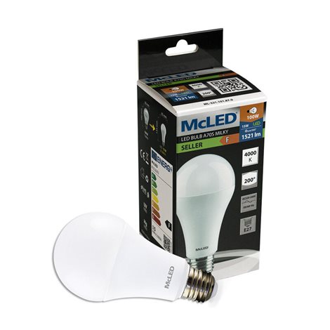 ML-321.101.87.0 LED žárovka 15W, E27, 4000K, CRI80, vyz. úhel 200°, ? use 360° 1521lm 5