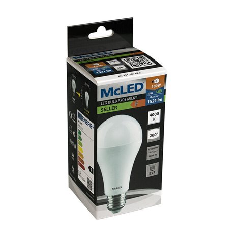 ML-321.101.87.0 LED žárovka 15W, E27, 4000K, CRI80, vyz. úhel 200°, ? use 360° 1521lm 6